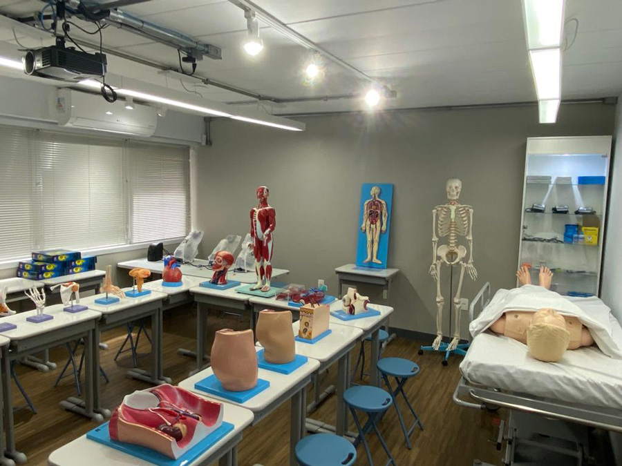 Visão geral do laboratório